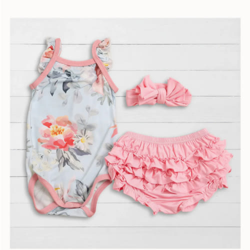 Ruffle Bloomer Set - Cool Summer Style for Kids – Milk & Baby