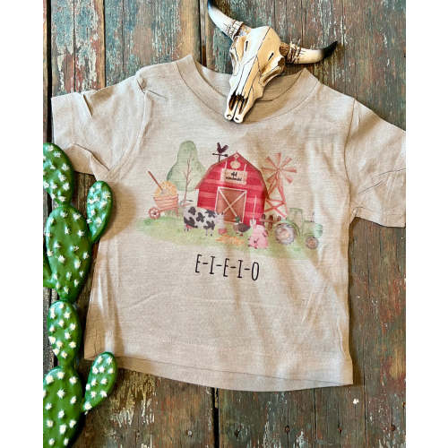 E-i-e-i-o tee