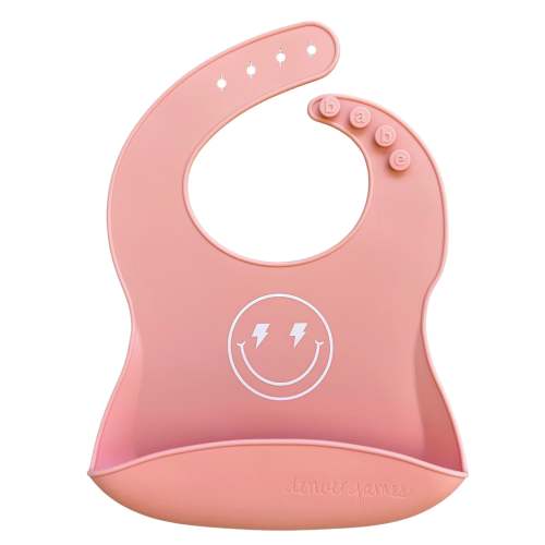 Lightning Smile Silicone Bib