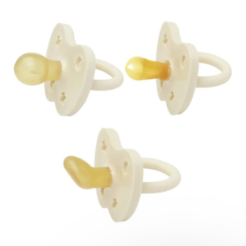 Hevea - Set of 3 Pacifiers Discovery Pack - Cream | Smallable