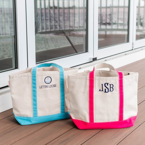 Personalized Canvas Tote, Monogram Canvas Bag, Sports Bag, Tennis Bag, Pickleball Bag, Golf Bag, Ballet Tote