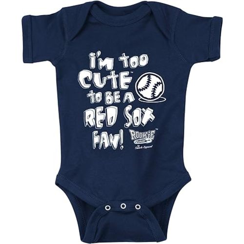 New York Baseball Fans. I'm Too Cute Onesie (NB-18M) or Toddler Tee (2T-4T) - 6M