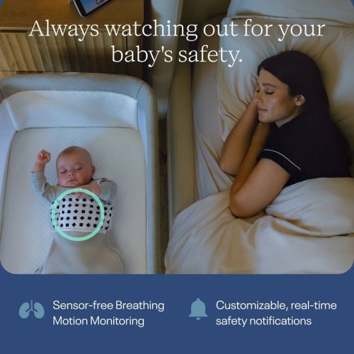 Nanit Pro Smart Baby Monitor & Floor Stand - White