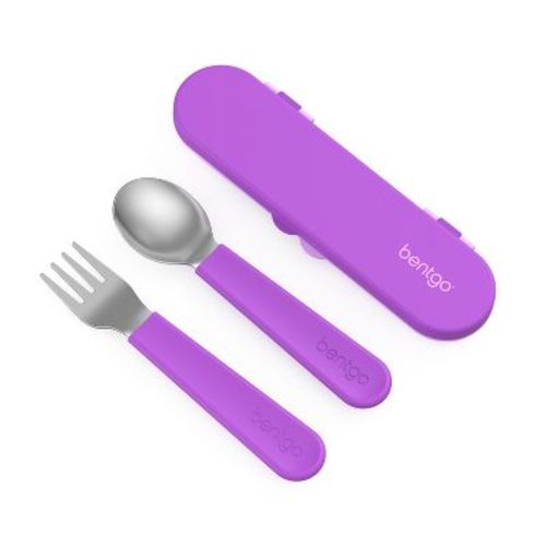 Bentgo Kids' Stainless Steel Utensil - Purple