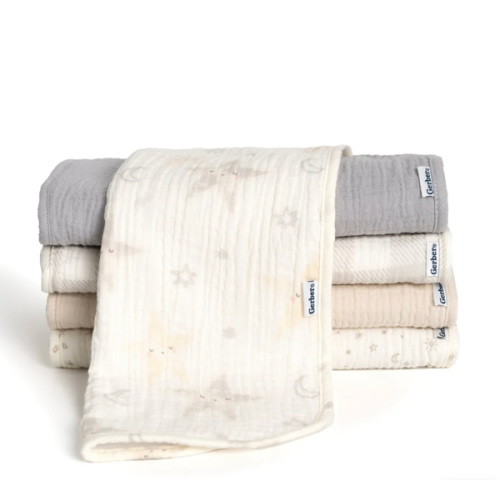 5-Pack Baby Neutral Stars Muslin Burp Cloths – Gerber Childrenswear