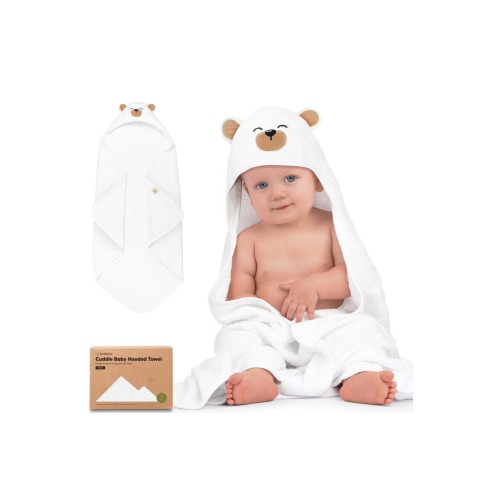 Cuddle Baby Hooded Towel, Medium