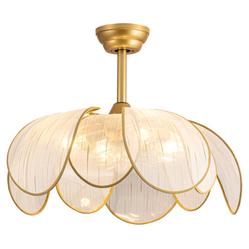Dakota Fields Rattan fandelier Ceiling Fans with Lights, Fandelier Chandelier Ceiling Fan and Remote,Boho,Flush Mount,Low Profile,for Bedroom,Living Room & Reviews | Wayfair