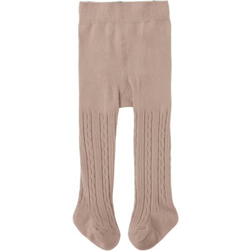 Century Star Toddler Tights for Girls - Cotton Cable Knit Stockings Solid Footed Seamless Leggings Easter Outfit 0-12 Years