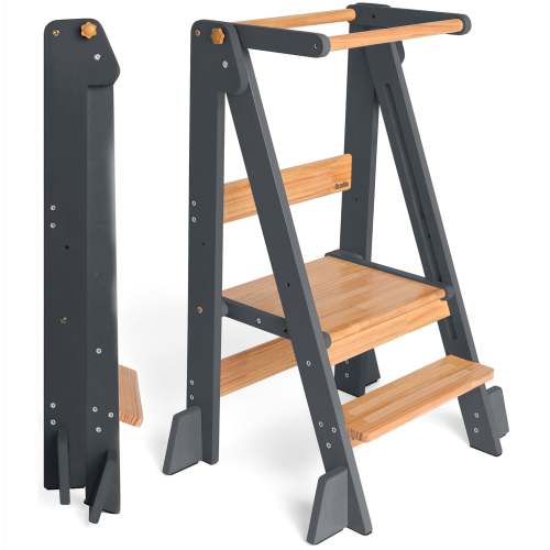 Adjustable Foldable Kitchen Tower