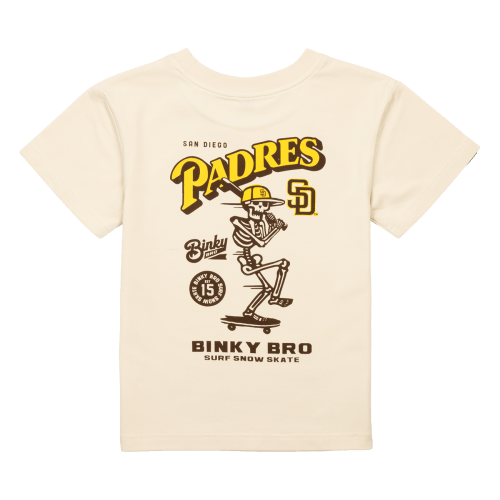 Padres Skelly Shirt Bone 6T