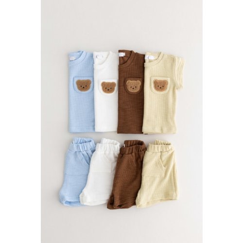 The Coloured Bear 2 Piece T-Shirt & Shorts Set