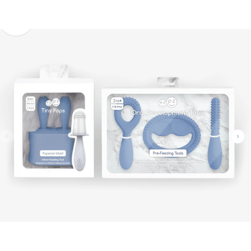 Ezpz Pre-Feeding Bundle in Indigo