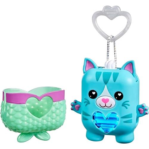 Pawtricia The Blue Kitty, Electronic Pet Cat, 70+ Responses, Interactive Fidget Toys for Girls & Boys Ages 5+ 