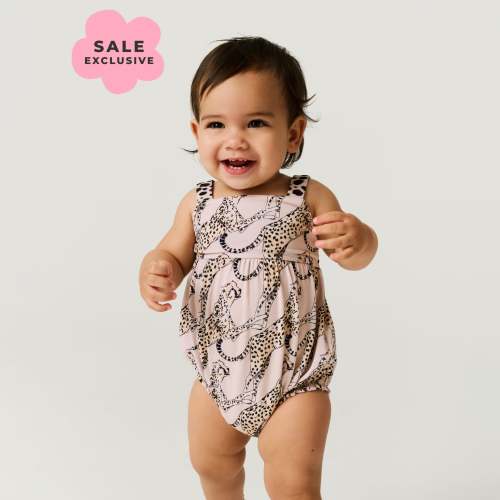 Lucinda Tie Back Bubble Romper