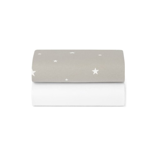 Pack of 2 Assorted Crib Sheets