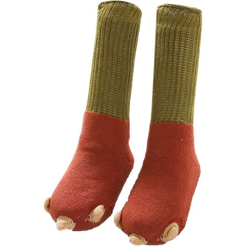 Toddler Child Cute Knitting Stockings Spring Autumn Winter Baby Socks Dinosaur Baby Socks Dotted Rubber Floor