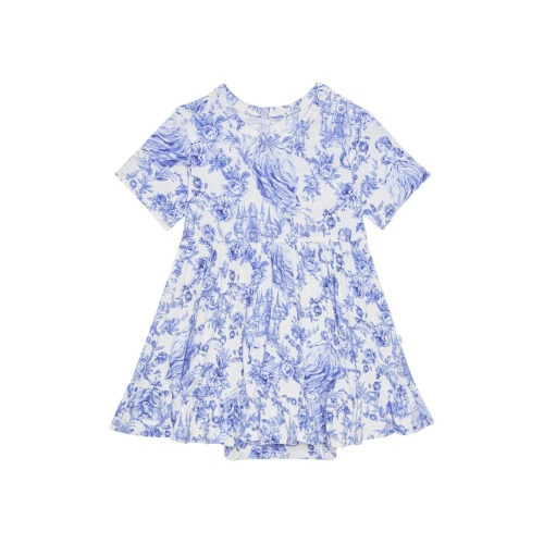 Short Sleeve Ruffled Skirted Bodysuit, 3-6M
- Only a few left