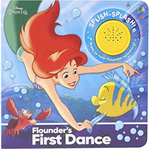 Disney Princess Little Mermaid Ariel - Flounder's First Dance! Sound Book - PI Kids (Play-A-Sound)