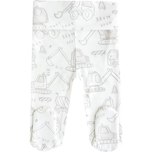 Copper Pearl Footed Baby Pants Gage