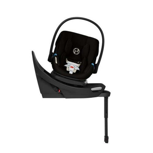 CYBEX Aton G2 Swivel Infant Car Seat with Load Leg Base - Moon Black
