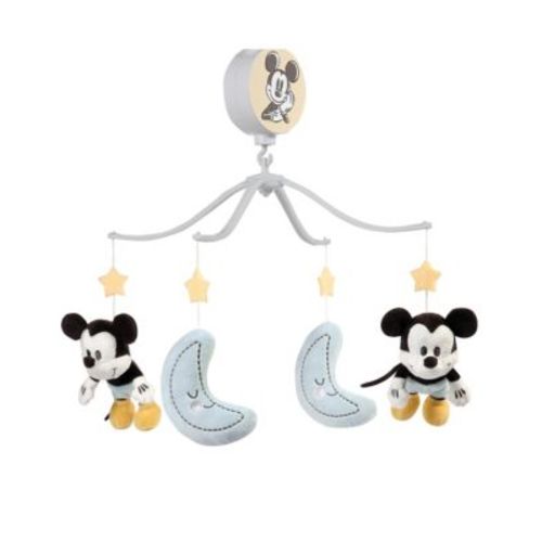 Disney Baby Moonlight Mickey Mouse Musical Baby Crib Mobile Soother
