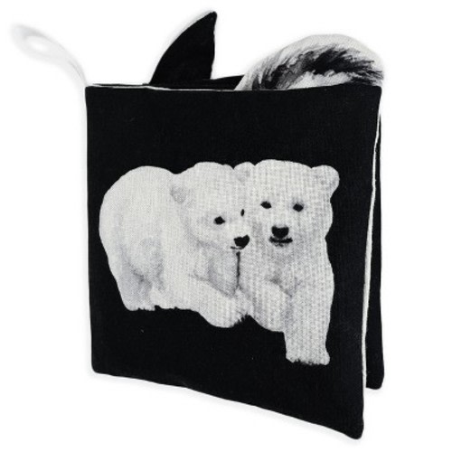 Babys Black & White Crinkle Book Made with Organic Cotton - by Tabitha Paige