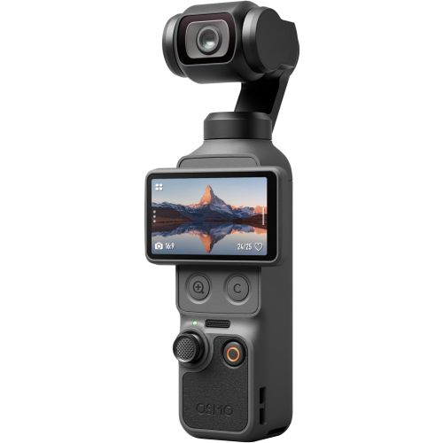 DJI Osmo Pocket 4 Standard Combo, Pocket Gimbal Vlog Camera, 1″ CMOS & 4K/240fps, 3-Axis Stabilization, 2× Lossless Zoom, 107GB Built-in Storage, 2" Rotatable Screen, Video Camera for Photography