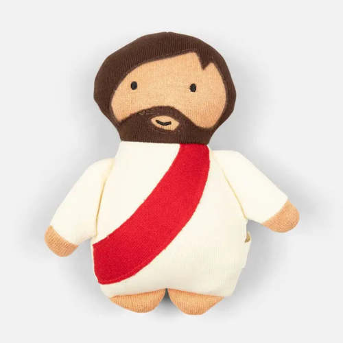 Be A Heart Jesus Plush Rattle Doll