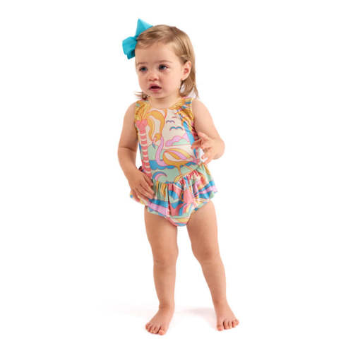 The Paradiso - Girls Ruffle One Piece with Tutu UPF 50+