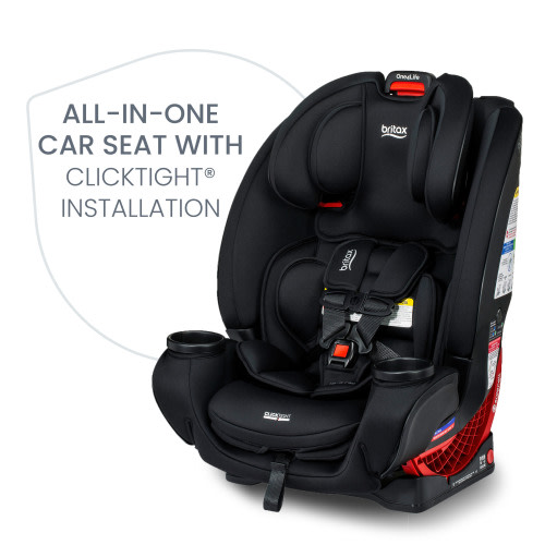 Britax One4Life ClickTight All-in-One Convertible Car Seat, Onyx