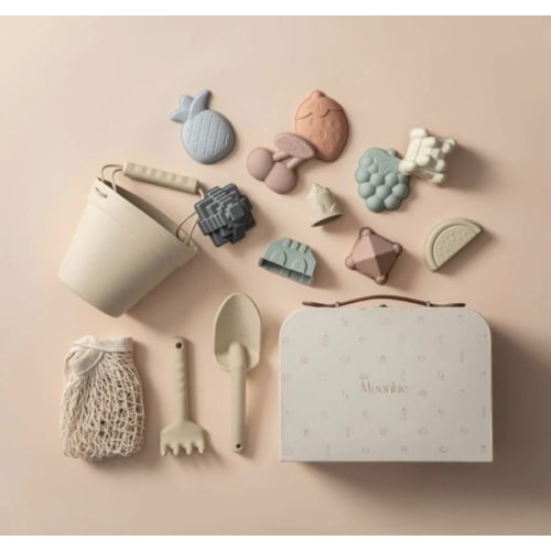 Silicone Beach Toy Set (Beige)