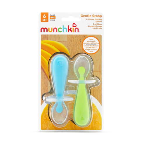 Munchkin Gentle Scoop™ Silicone Training Spoons - Walmart.ca