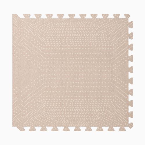 Toddlekind Haven Foam Play Mat | Deco Collection - Latte, 4X6