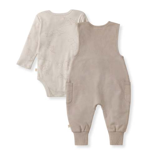 Origami Dinos Baby Boy Bodysuit & Jumpsuit Set – Burt's Bees Baby