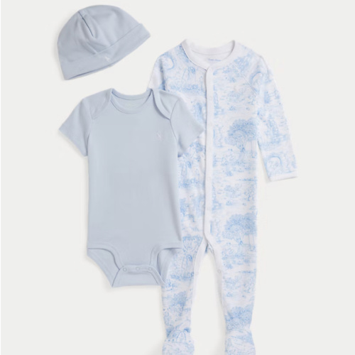 Toile Cotton 3-Piece Gift Set