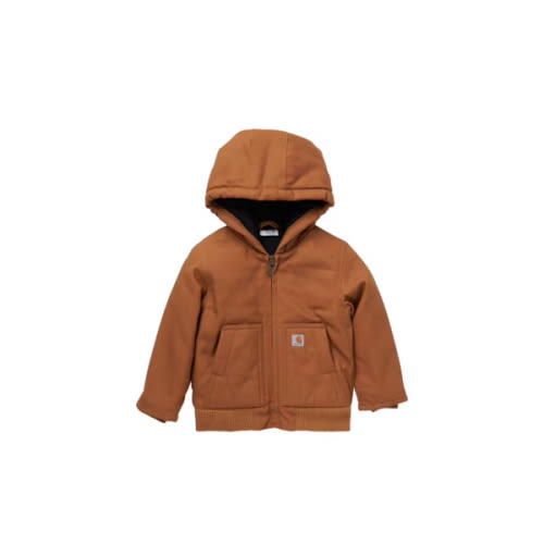 Carhartt Canvas Insulated Hooded Active Jacket for Babies