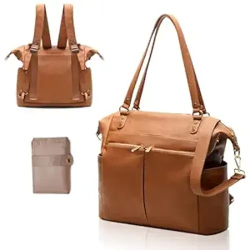 Diaper Bag Tote Convertible Diaper Bag Backpack Tote Leather