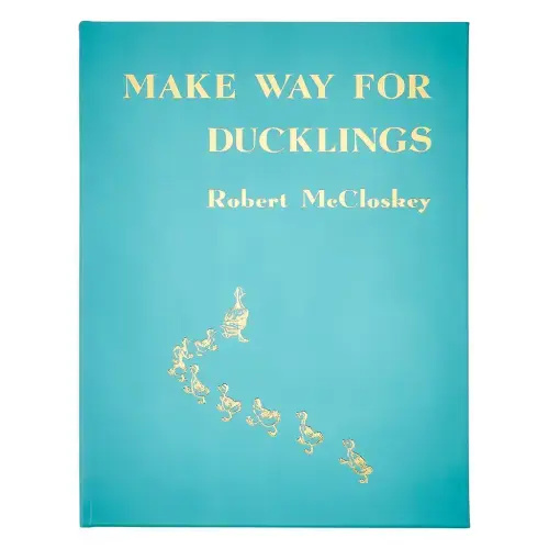 Make Way For Ducklings in Bonded Leather | Over The Moon