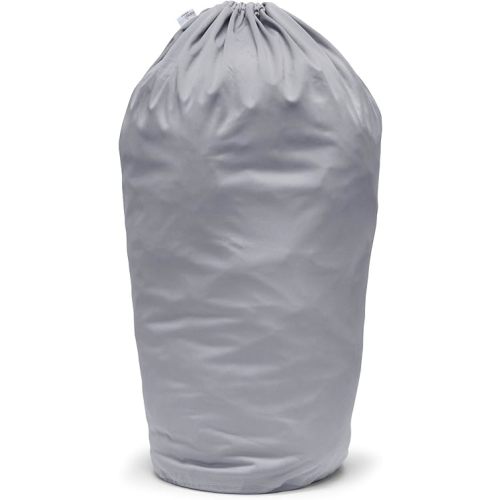Kanga Care Seam Sealed Drawstring Reusable Diaper Pail Liner Large Barrel Shape 26" Height x 51" top x 33" Base | Platinum