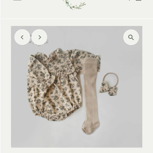 Violla Romper Set – Olive and Cradle