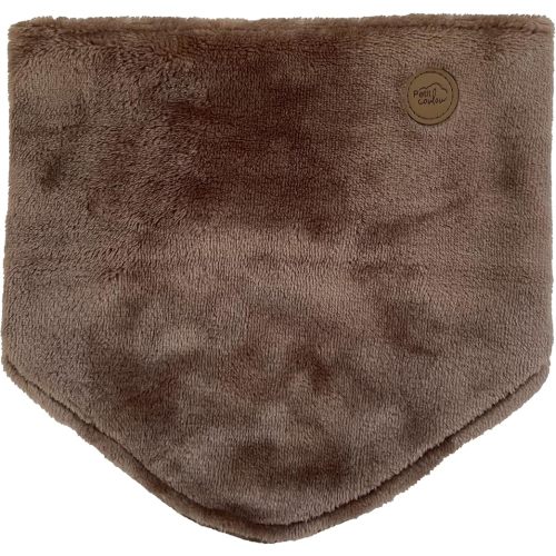 PETIT COULOU Cache-cou pour bébé - Écharpe d'hiver pour bébé - Guêtre de cou en peluche pour enfants de 0 à 18 mois - Lavable en machine