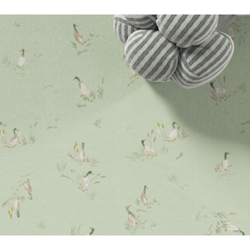 Mallard Organic Mini Crib Sheet Set