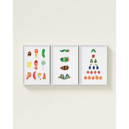 Very Hungry Caterpillar Framed Wall Art Set | Eric Carle x Nestig