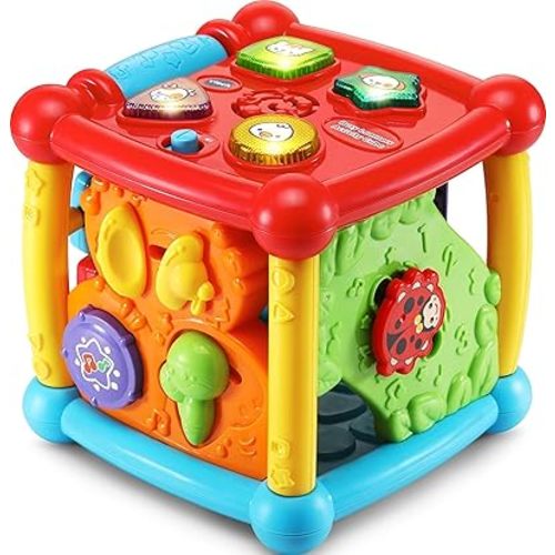 VTech Busy Learners Activity Cube (Frustration Free Packaging)