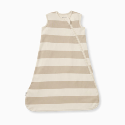 Burt's Bees Baby Organic Lightweight Beekeeper Wearable Blanket - Oat Stripe, Small