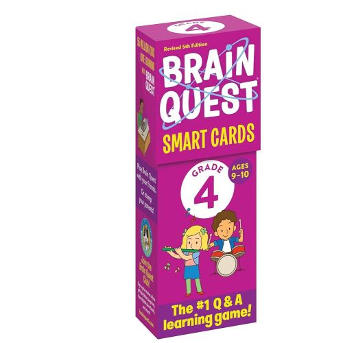 Brain Quest 4th Grade Smart Cards Revised 5th Edition (Brain Quest Smart Cards)