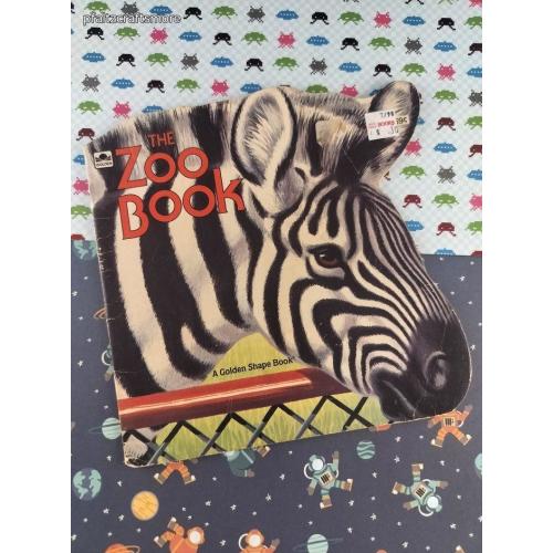 Vintage 1967 Golden Super Shape Book The Zoo Book Softcover