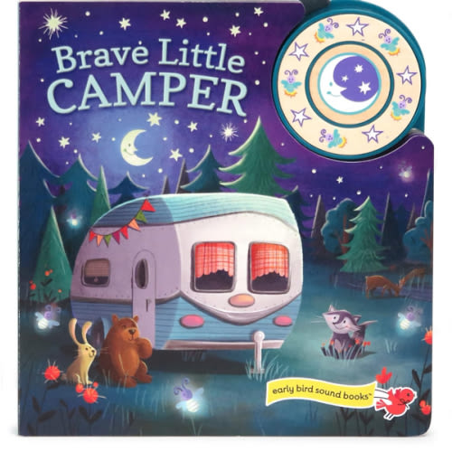 Brave Little Camper Interactive Baby & Toddler Early Bird Sound Book for Little Campers