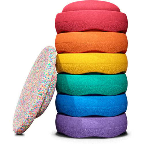 Rainbow Stepping Stone Set | Maisonette