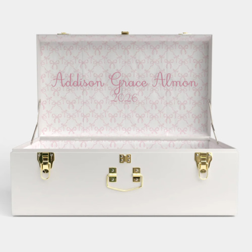 Grand Trunk - White - Bella’s Bows / Embroidery